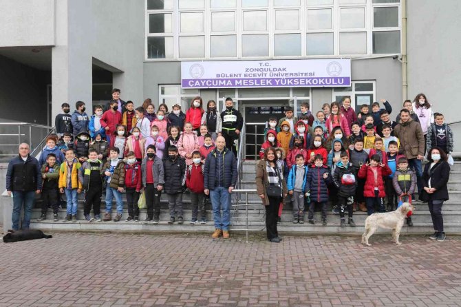 Şehit Astsubay Salim Uçar İ̇lkokulu Öğrencilerinden Kampüse Ziyaret
