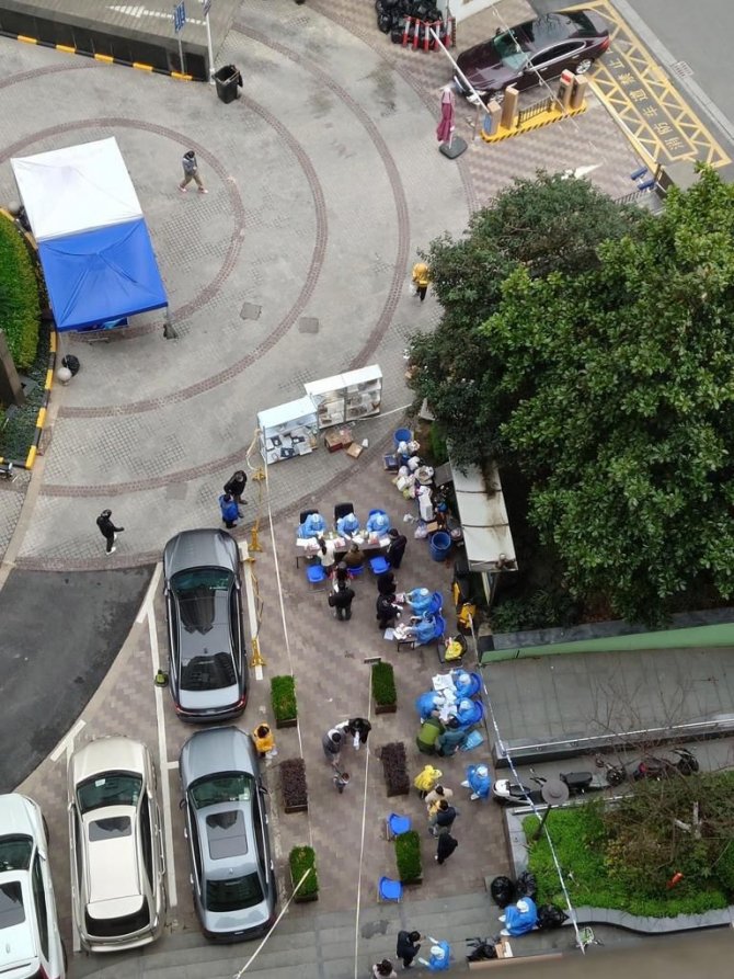 Çin’in Şanghay Kentinde Son 24 Saatte 4 Bin 500 Covid-19 Vakası