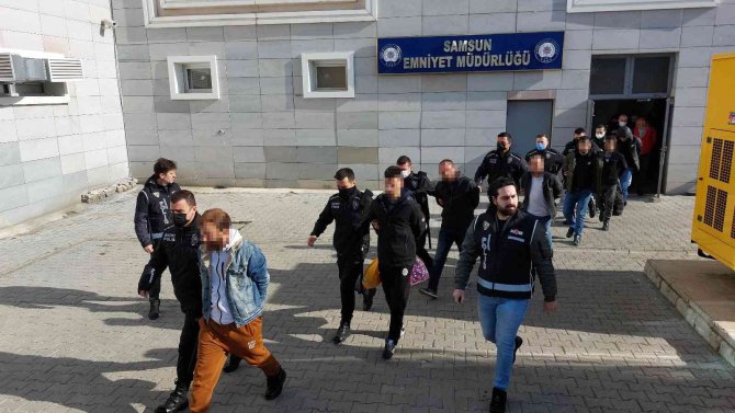 Suç Örgütü Operasyonunda Gözaltına Alınan 15 Kişi Daha Adliyeye Sevk Edildi