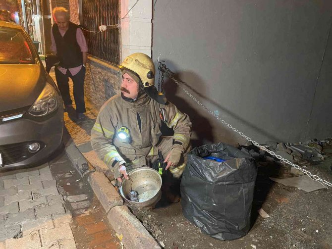Fatih Korkutan Yangın: Dumandan Etkilenen 4 Kişi Ve 6 Kedi Yavrusunu İtfaiye Ekipleri Kurtardı