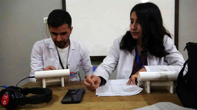 Yüksekova’da İlkokul Öğrencileri İşitme Testinden Geçirildi