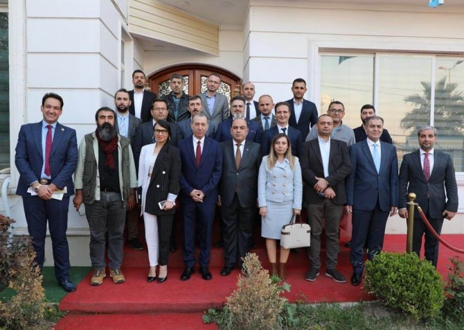 Türkmen Bakan Maruf’tan Tradef’e Destek