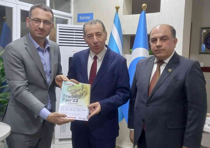 Türkmen Bakan Maruf’tan Tradef’e Destek