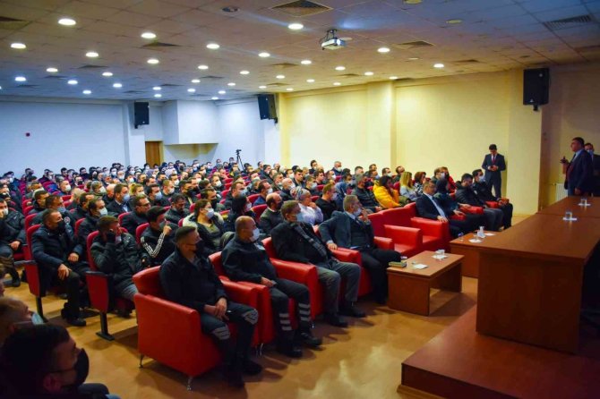 Güvenlik Görevlilerine "Kaan" Uygulaması Anlatıldı