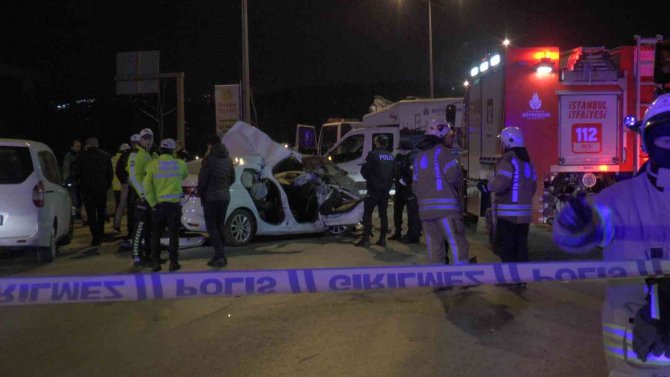 Kadıköy E5 Karayolunda Katliam Gibi Kaza: 1 Ölü 1 Yaralı
