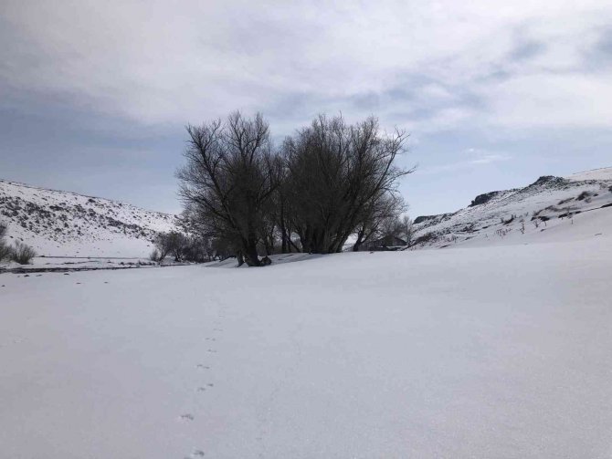 Kars’ta Kartpostallık Kış Manzarası