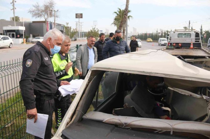 Kazada Yaralanan Avukatın Dava Tutanakları Polise Emanet