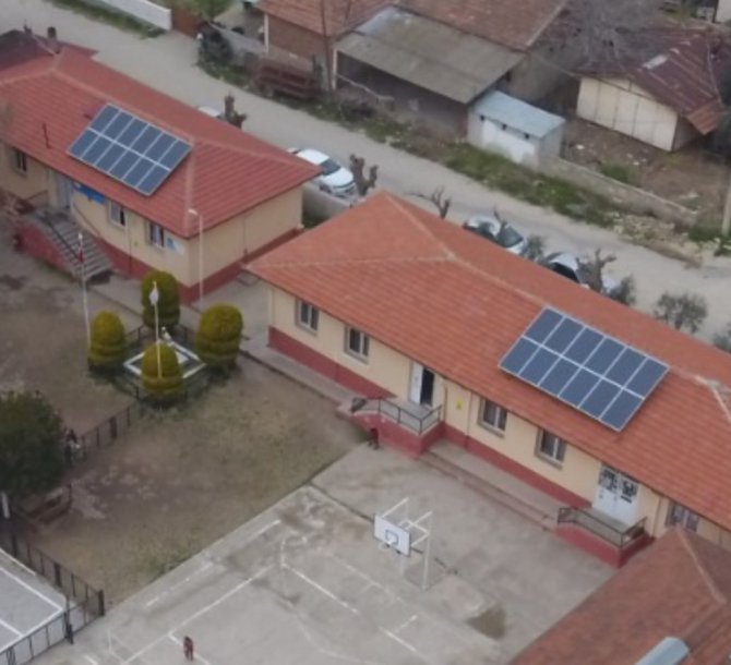 Sarıgöl’deki Çavuşlar İ̇lkokulu Elektriğini Güneşten Sağlayacak