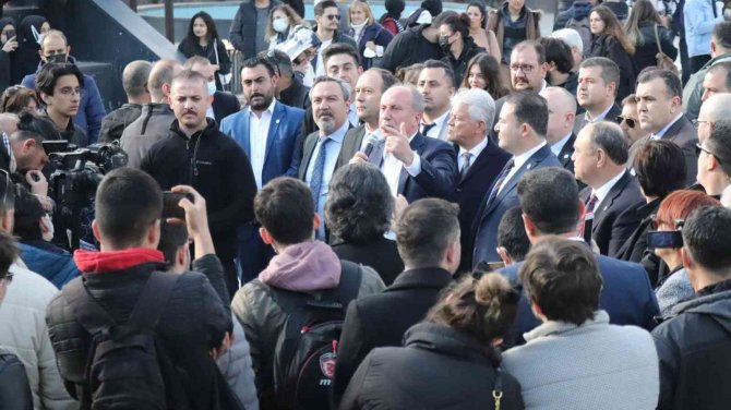 Muharrem İ̇nce’ye Cumhurbaşkanı Erdoğan’a Hakaretten Ceza