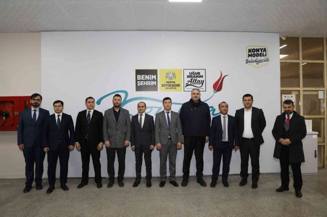 Özbekistan Heyetine “Konya Modeli Belediyecilik” Anlatıldı