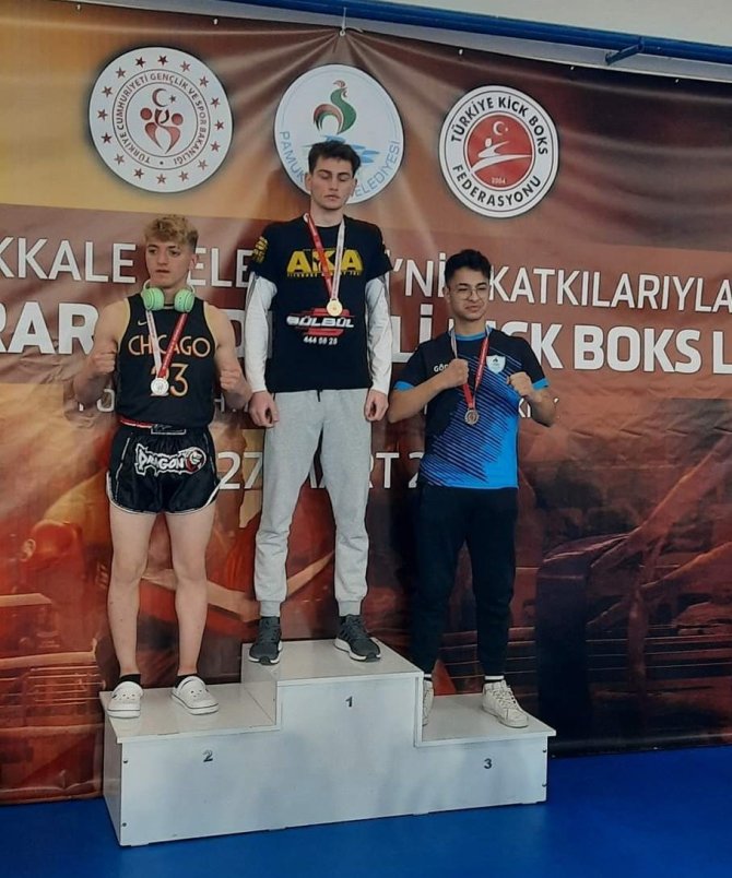 Pamukkale Belediyesporlu Kıck Boksculardan 3 Madalya
