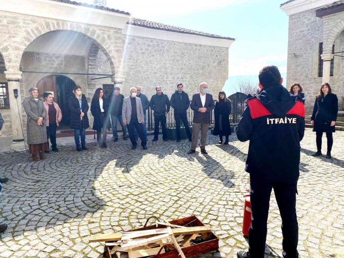 Safranbolu İtfaiyesinden Yangınlara Karşı Eğitim