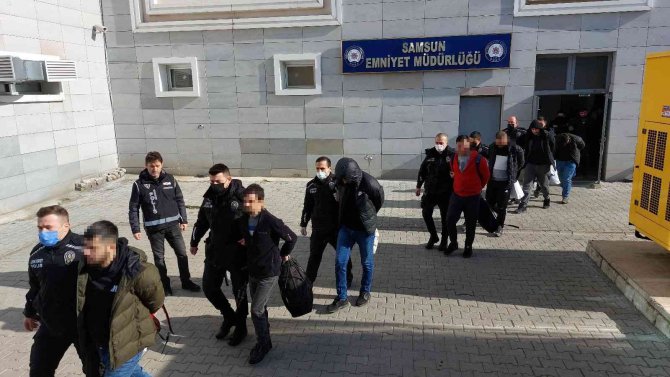 Suç Örgütü Operasyonunda Gözaltına Alınan 15 Kişi Daha Adliyeye Sevk Edildi