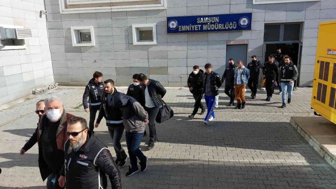 Suç Örgütü Operasyonunda Gözaltına Alınan 15 Kişi Daha Adliyeye Sevk Edildi