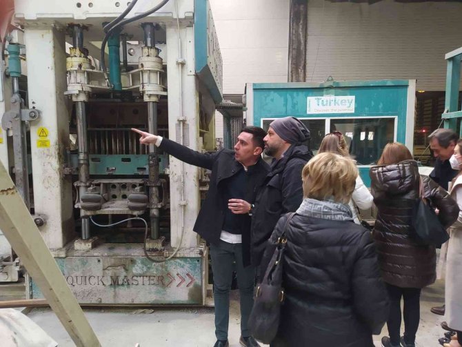 Avrupalı İş Adamları Nevşehir’deki Firmalarda İncelemelerde Bulundu