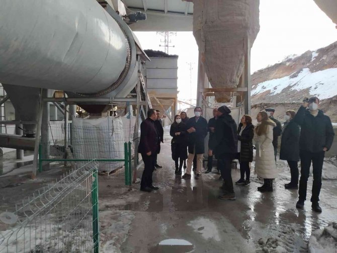 Avrupalı İş Adamları Nevşehir’deki Firmalarda İncelemelerde Bulundu