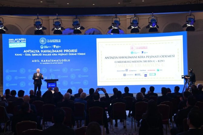 Ulaştırma Ve Altyapı Bakanı Karaismailoğlu’dan Antalya Havalimanı Müjdesi