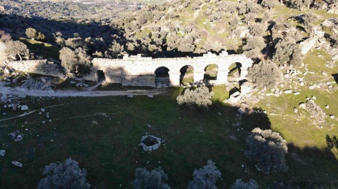 Alinda Antik Kenti Bakanlıktan Gelecek Müjdeli Haberi Bekliyor