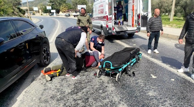Kuşadası’nda Trafik Kazası: Polis Memuru Ağır Yaralandı