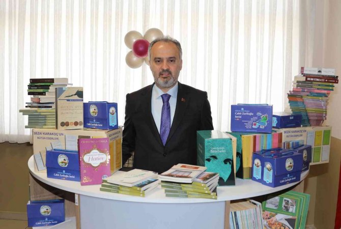 Bursa Kütüphanelerle Donatılıyor