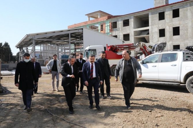 Sağlık Yatırımlarına Yerinde İnceleme