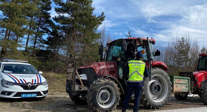 Jandarma Köy Yollarında Uygulama