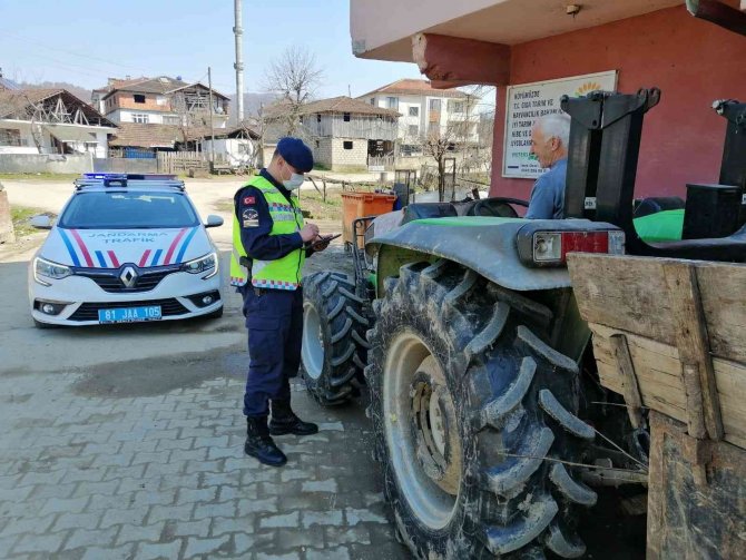 Jandarma Köy Yollarında Uygulama