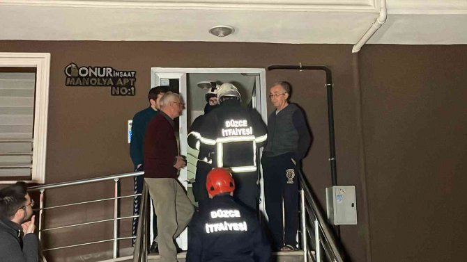 Ocakta Unutulan Yemek, Apartmanı Ayağa Kaldırdı