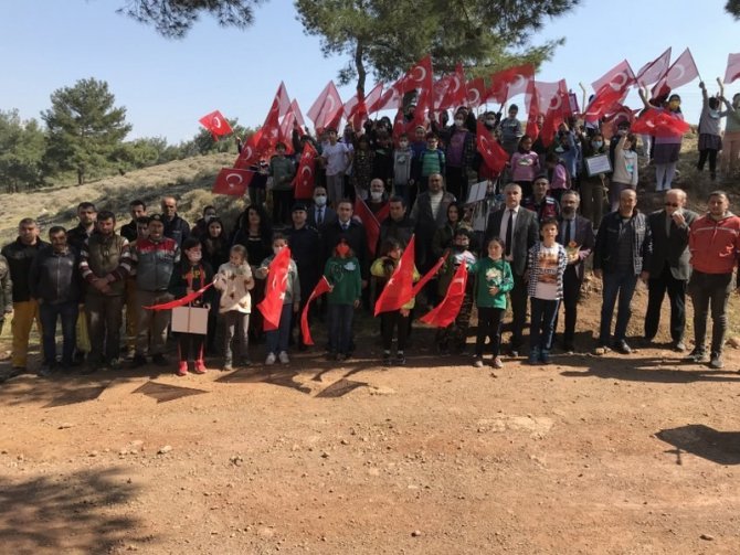 Kaymakam Memiş, Fidan Dikim Törenine Katıldı