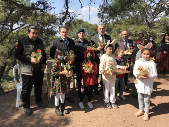Kaymakam Memiş, Fidan Dikim Törenine Katıldı