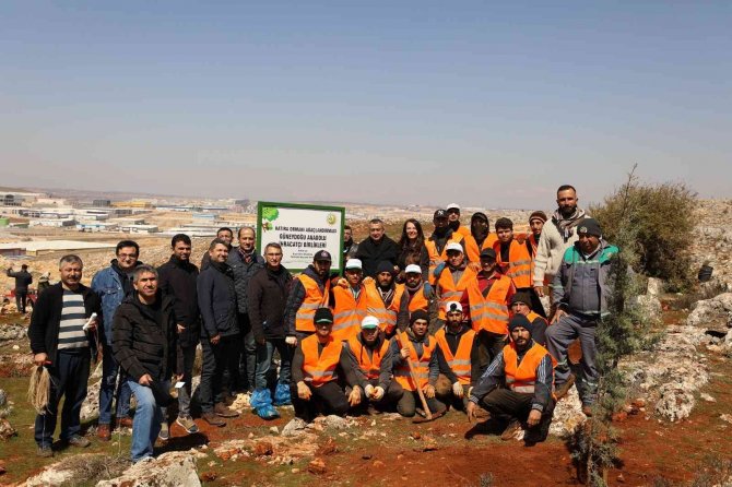 Gai̇b Adına Hatıra Ormanı Kuruldu