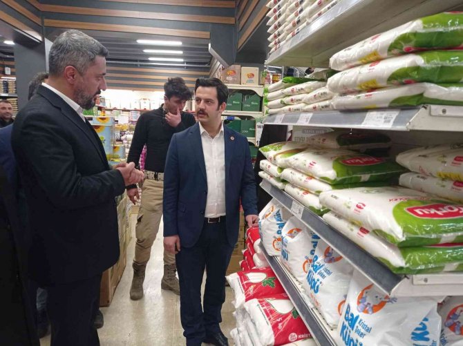 Vali Yardımcısı Kasımoğlu’ndan Şeker Denetimi