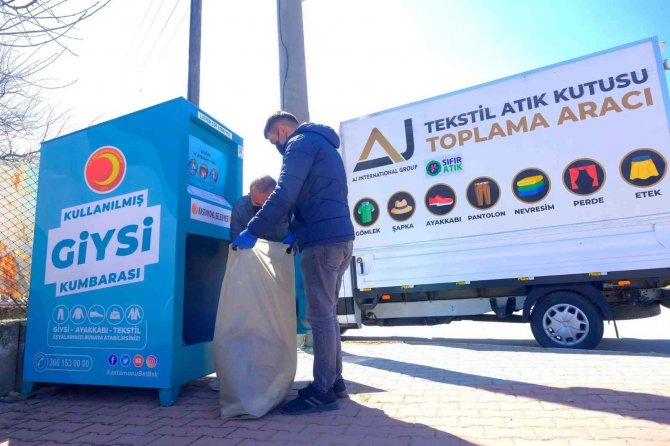 Kastamonu’da 8 Ayda 71 Ton Tekstil Atığı Toplandı