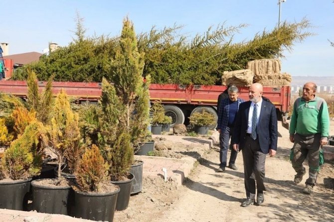 Başkan Çolakbayrakdar: "Yeşillendirme Çalışmalarıyla Şehrimizi Daha Da Güzelleştireceğiz"
