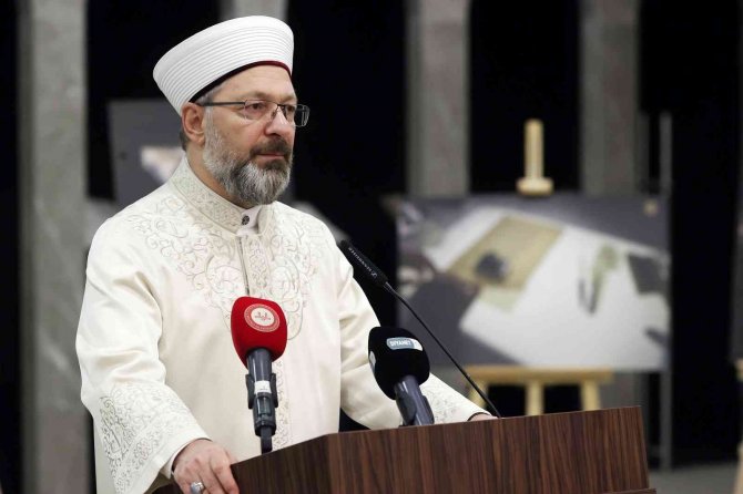 Diyanet İ̇şleri Başkanı Erbaş: “70 Bin Camimizde Kitaplığımız, Kütüphanemiz Var”