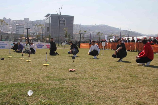 Canik’te Roketler Fırlatıldı