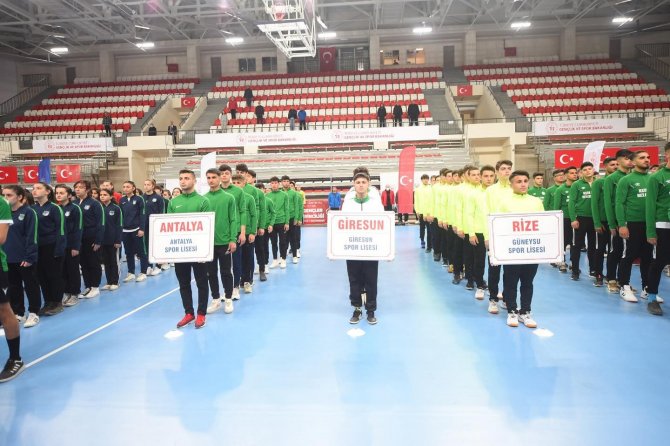 Okul Sporları Gençler Türkiye Hentbol Şampiyonası Kastamonu’da Başladı