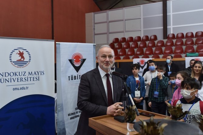 Ortaokul Öğrencilerinin Araştırma Projeleri Omü’de Sergileniyor