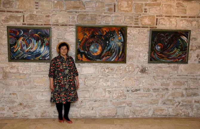 ’Duygumun İ̇zdüşümü’ Resim Sergisi Açıldı