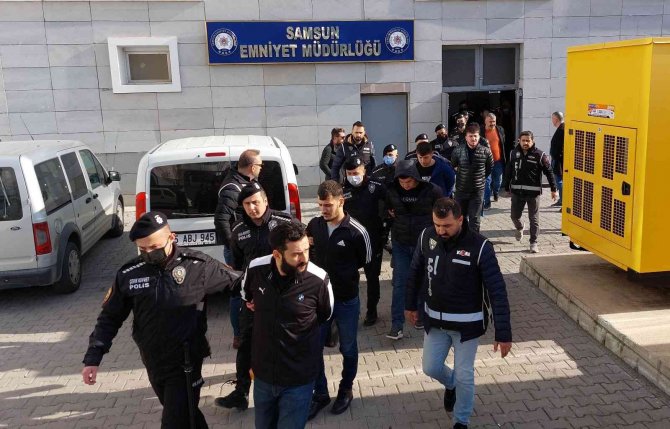 25 Kişinin Tutuklandığı Suç Örgütü Operasyonunda 15 Kişi Daha Adliyeye Sevk Edildi