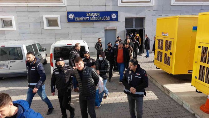 25 Kişinin Tutuklandığı Suç Örgütü Operasyonunda 15 Kişi Daha Adliyeye Sevk Edildi