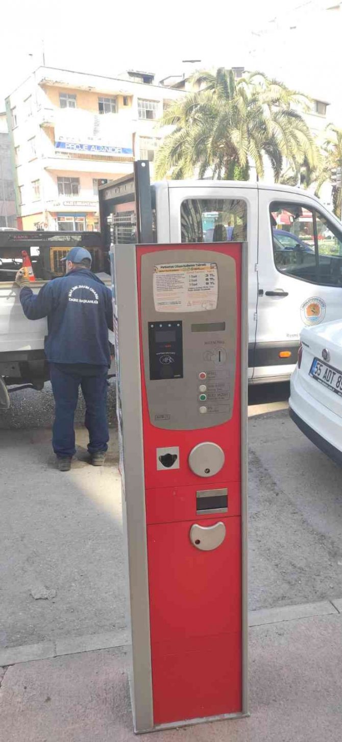 Samsun’daki Parkomatlar Kaldırılıyor