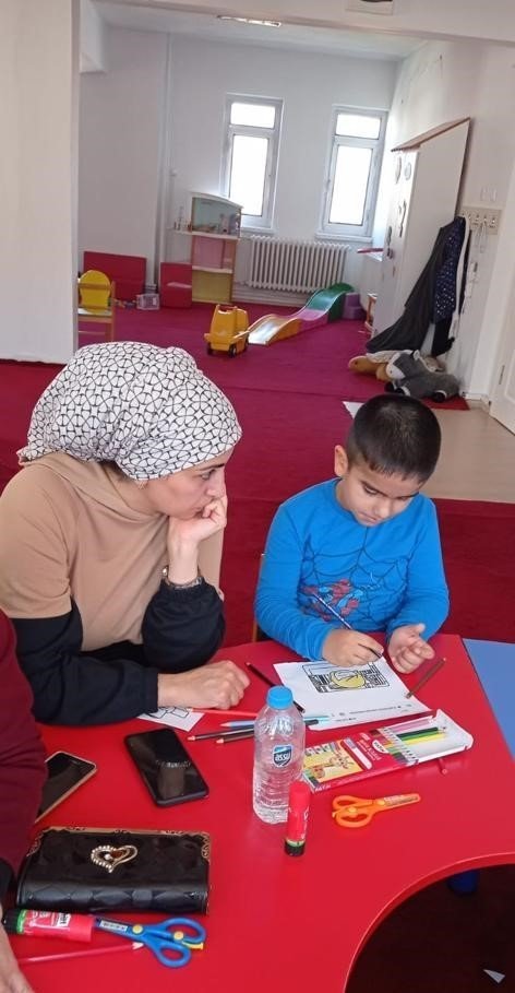 Sincan Belediyesi Anne-çocuk Oyun Evinde “Kütüphane Haftası” Kutlandı