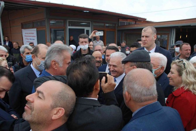 Binali Yıldırım, Yeni Balıkçı Barınağında