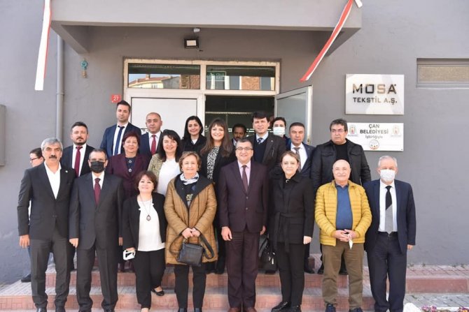 Tbmm Dilekçe Komisyonu Milletvekilleri Çan Belediyesi Kooperatif Çalışmalarını Yerinde İnceledi