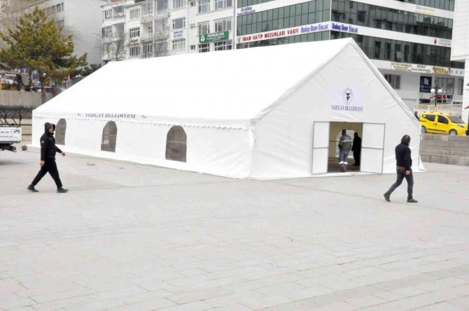 Yozgat’ta 500 Kişilik İftar Çadırı Kuruldu