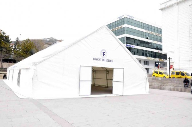 Yozgat’ta 500 Kişilik İftar Çadırı Kuruldu