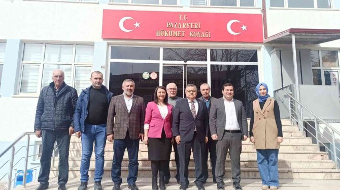 İ̇l Başkanı Yıldırım, Pazaryeri’nde Çeşitli Ziyaretlerde Bulundu