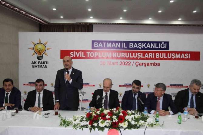 Ak Parti Genel Başkanvekili Kurtulmuş Stk Temsilcileri İle Bir Araya Geldi