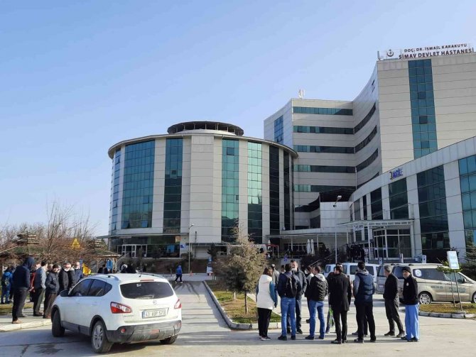 Hastanede Yangın Paniği